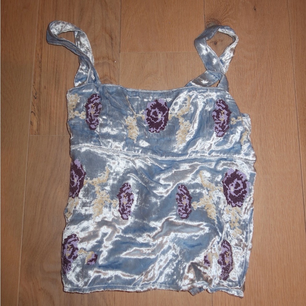 Urban Outfitters Kimchi Blue Light Blue Top